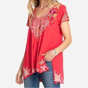 New Johnny Was Izora Knit Drape Top